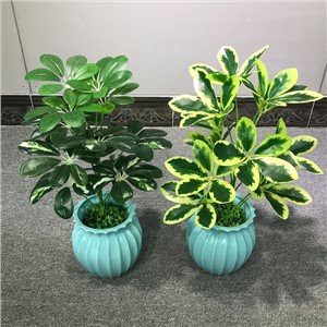 Arbusti di plastica artificiale